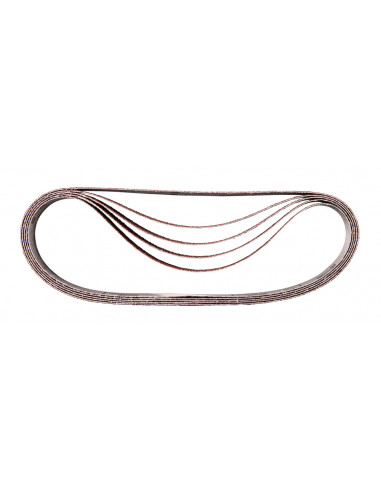 Bandes abrasives 30x533 mm pour bois métal Grain 60 par 5 pièces MAKITA P-36681