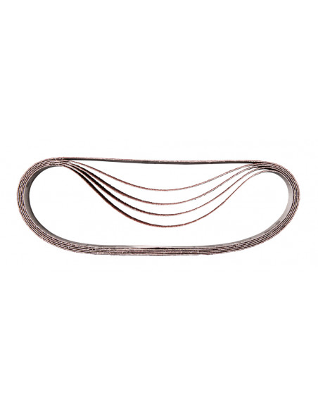 Bandes abrasives 30x533 mm pour bois métal Grain 60 par 5 pièces MAKITA P-36681