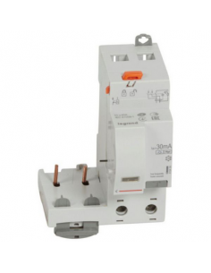 Bloc différentiel adaptable à vis DX³ pour disjoncteur 1 module par pôle 2 Pôles 230V~ 40A type F 30mA LEGRAND 410434 2