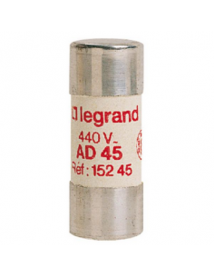 Cartouche Enedis cylindrique AD 45 22x58mm LEGRAND 015245