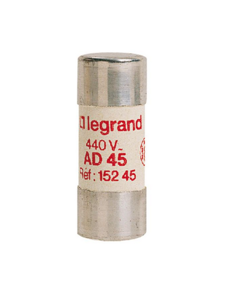 Cartouche Enedis cylindrique AD 45 22x58mm LEGRAND 015245