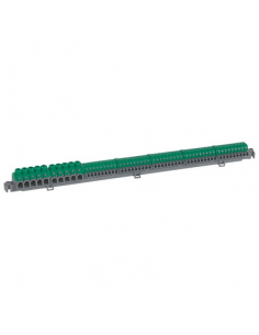 Bornier de répartition IP2X connexion automatique coffret Plexo³ 18 modules et XL³125 et XL³160 Longueur 385mm LEGRAND 005054 2