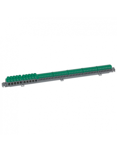 Bornier de répartition IP2X connexion automatique coffret Plexo³ 18 modules et XL³125 et XL³160 Longueur 385mm LEGRAND 005054