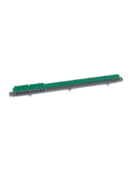 Bornier de répartition IP2X connexion automatique coffret Plexo³ 18 modules et XL³125 et XL³160 Longueur 385mm LEGRAND 005054
