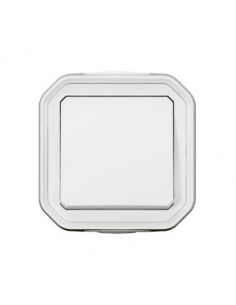 Interrupteur ou va-et-vient Plexo complet saillie blanc LEGRAND 070022