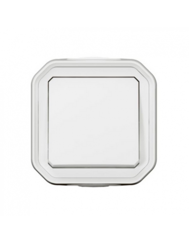 Interrupteur ou va-et-vient Plexo complet saillie blanc LEGRAND 070022