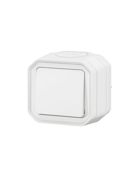 Interrupteur ou va-et-vient Plexo complet saillie blanc LEGRAND 070022