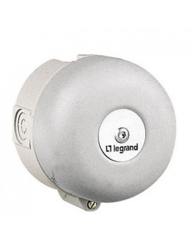 Sonnerie forte puissance IP40 IK07 tension 230V~ LEGRAND 041349