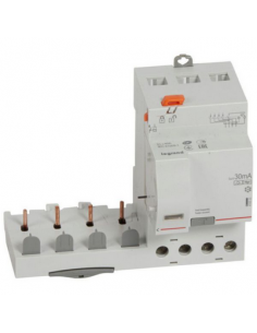 Bloc différentiel adaptable à vis DX³ pour disjoncteur 1 module par pôle 4 Pôles 400V~ 40A type F 30mA LEGRAND 410533 2