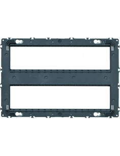 Support gallery 16 modules pour mécanismes gallery HAGER WXA466