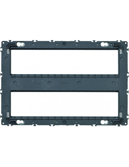 Support gallery 16 modules pour mécanismes gallery HAGER WXA466