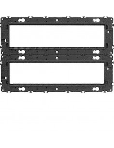 Support gallery 16 modules pour mécanismes gallery HAGER WXA466 2