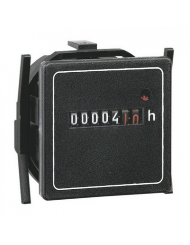Compteur horaire totalisateur 24V~ 50Hz 48x48mm LEGRAND 049552