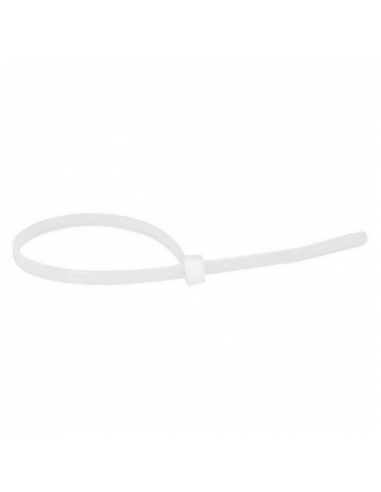 100 Colliers Colring incolore à denture intérieure largeur 3,5mm et longueur à plat 180mm LEGRAND 032038