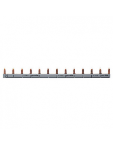Peigne d'alimentation universel Phase ou Neutre HX³ horizontale 1 Pole longueur 13 modules LEGRAND 404926