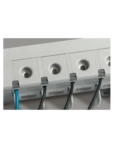 Bloc différentiel adaptable à vis DX³ pour disjoncteur 1,5 module par pôle 4 Pôles 400V~ 125A type F réglable LEGRAND 410644