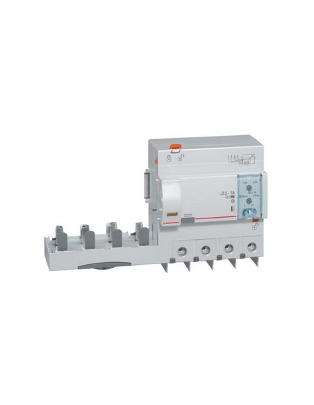 Bloc différentiel adaptable à vis DX³ pour disjoncteur 1,5 module par pôle 4 Pôles 400V~ 125A type F réglable LEGRAND 410644