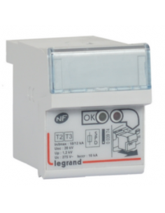 Cassette de remplacement pour parafoudre références 003971 et 003973 ICC10KA LEGRAND 003974