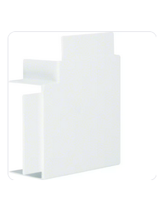Angle plat lifea pour LF/FB60110 RAL 9016 Pure HAGER LF6011059016 2