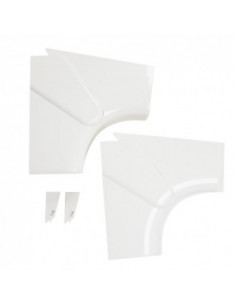 Angle intérieur pour goulotte à clippage direct Mosaic 50x105mm blanc 50X105 LEGRAND 075622