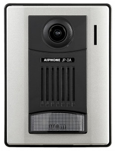 Platine de rue vidéo saillie en ABS noir et argenté pour système JP JPDA AIPHONE 130364