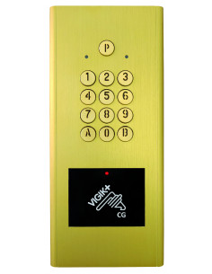 Clavier codé avec lecteur VIGIK+ intégré / gestion T. réel OR 4 semaines HEACTRORV3 AIPHONE 150064