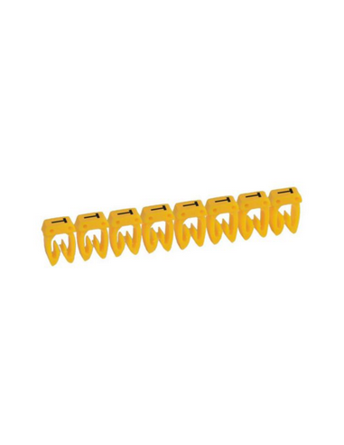 300 Repères CAB 3 pour filerie 0,5mm² à 1,5mm² et blocs de jonction avec lettre majuscule T LEGRAND 038319