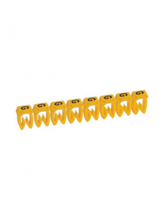 300 Repères CAB 3 pour filerie 0,5mm² à 1,5mm² et blocs de jonction avec lettre majuscule G LEGRAND 038306 2