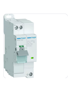 Parafoudre T2 2 Pôles auto-protégé 15KA à voyant HAGER SPB715D 2