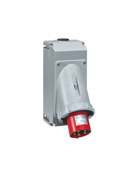 Socle Fiche inclinée P17 IP66/67 63A 380V~ à 415V~ 3P+N+T LEGRAND 555519