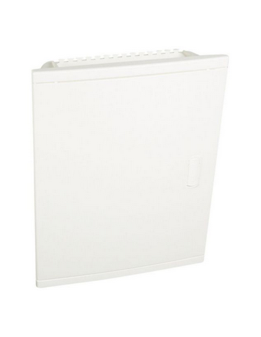 Coffret modulaire encastré 2 rangées 24+4 modules avec porte isolante galbée blanche LEGRAND 001512
