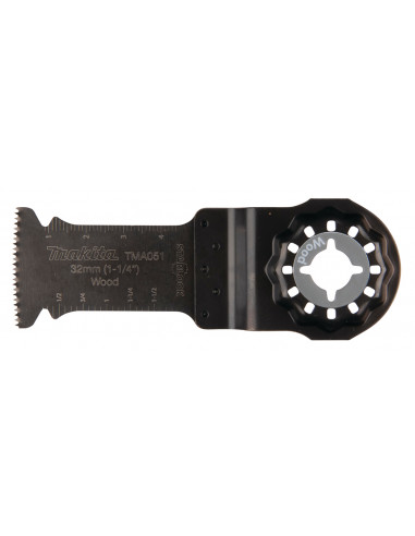 5 Lames plongeantes HCS Bois coupe précision TMA051 STARLOCK 32x50mm MAKITA B-64858-5