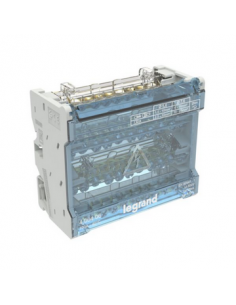Répartiteur modulaire à barreaux étagés tétrapolaire 100A 10 départs 6 modules LEGRAND 400406 2