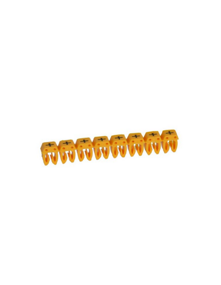 300 Repères CAB 3 pour filerie 1,5mm² à 2,5mm² avec signe conventionnel plus LEGRAND 038282