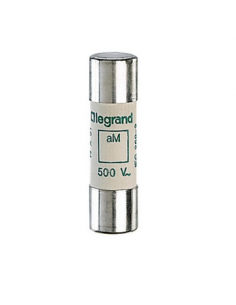 Cartouche industrielle cylindrique type aM 14x51mm sans percuteur 20A LEGRAND 014020 2