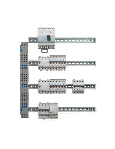 Peigne d'alimentation vertical 125A VX³ à bornes automatiques pour coffrets 4 rangées LEGRAND 405034