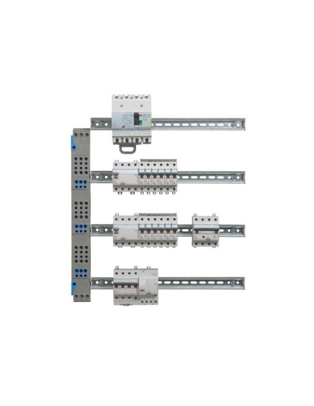Peigne d'alimentation vertical 125A VX³ à bornes automatiques pour coffrets 4 rangées LEGRAND 405034