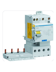 Bloc différentiel double sortie 4 Pôles 25A 30mA type AC HAGER BDC825