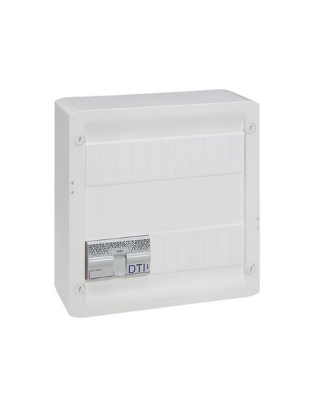 Coffret Multimédia Basique avec brassage équipé et précâblé 4 prises RJ45 LEGRAND 413218