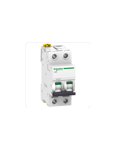 Acti9 iC60N disjoncteur 2 Pôles 50A courbe C SCHNEIDER A9F77250