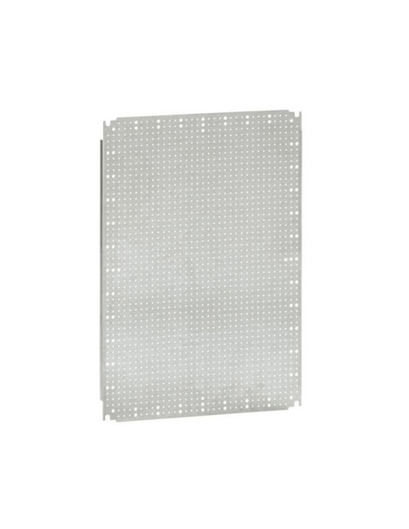 Plaque Lina 12,5 pour coffret Atlantic, Atlantic Inox et Marina hauteur 600mm x largeur 600mm LEGRAND 036024