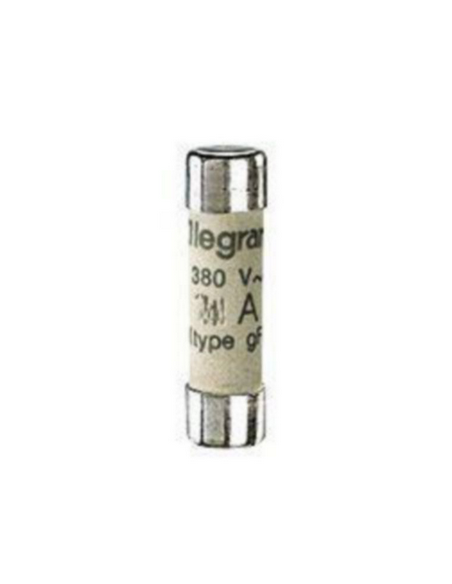 Cartouche industrielle cylindrique type gG 8x32mm avec voyant 6A LEGRAND 012406