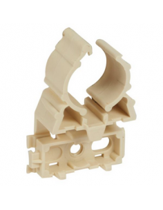 Lyre à clipsage Ø20mm sable RAL1015 LEGRAND 07561