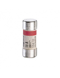 Cartouche cylindrique domestique 10,3x25,8mm avec voyant 10A LEGRAND 011710 2