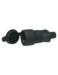 Prolongateur borne à vis 2P+T 16A IK08 IP44 avec bouchon LEGRAND 050447 2