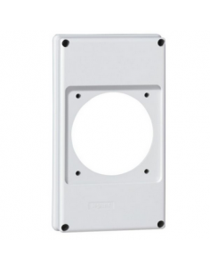 Plastron P17 220x125mm recevant 1 prise 63A pour composer un coffret P17 LEGRAND 057717 2