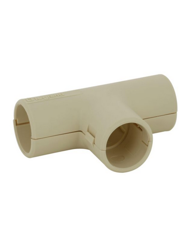 Té IP40 Ø16mm sable RAL1015 LEGRAND 06231