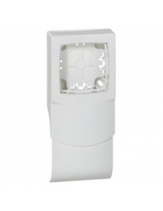 Cadre Appareillage saillie 1 poste pose le long des plinthes DLPlus épaisseur 20mm blanc LEGRAND 031450