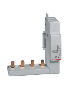 Module de raccordement par peigne pour DX³, DX³-ID et DX³-IS à borne automatique 4 Pôles jusqu'à 63A 1 module LEGRAND 406301