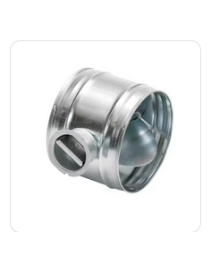 Registre galvanisé Diamètre 80 mm ALDES 11094439 2